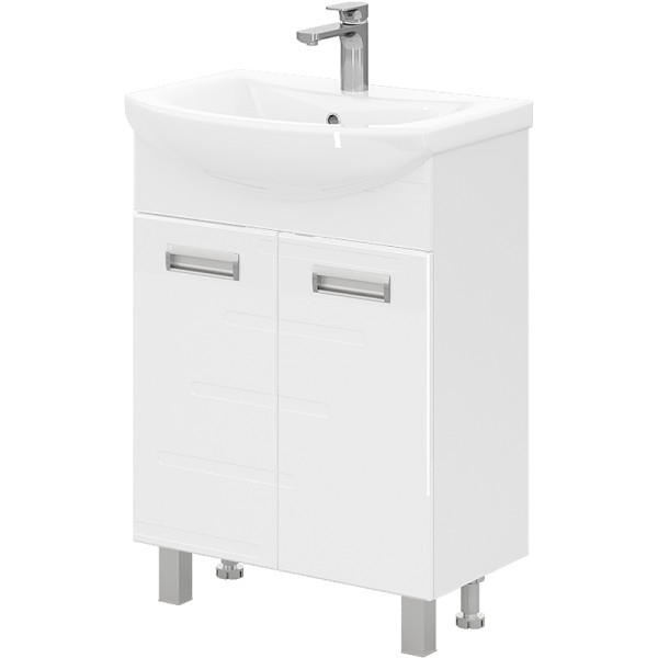 Тумба напольная Volna Joli 560x800 белая (tnJOLI60.2D-01) Тумба напольная Volna Joli 560x800 белая (tnJOLI60.2D-01)