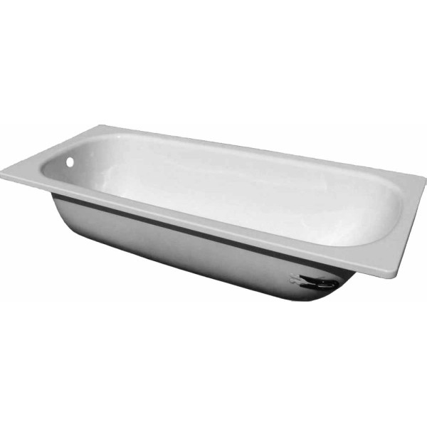 Ванна стальная Loranto 160x70x55 белая (85365)