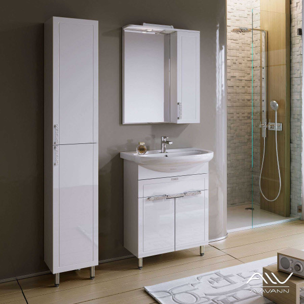 Тумба напольная Alavann Vittoria 65-02 (белая)