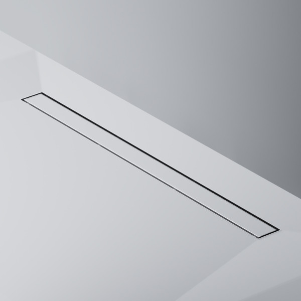 Душевой лоток AM.PM MasterFlow линейный универс затвор Tile 90 см сталь мат (W01SC-U11-090-04SB)