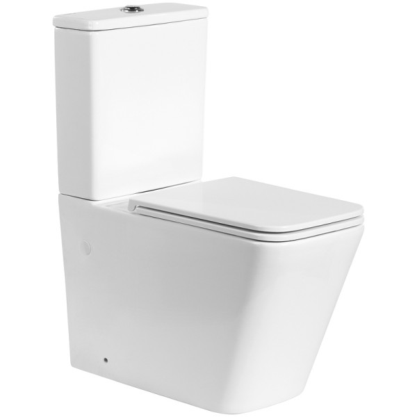 Унитаз-компакт BelBagno Ardente-R безободковый (BB02093CPR/BB2312SC)