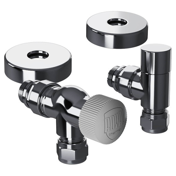 Комплект термостатический осевой 1/2"х15 мм Royal Thermo Design Pro М30х1,5 (Хром) (RATVXO11215CH) Комплект термостатический осевой 1/2"х15 мм Royal Thermo Design Pro М30х1,5 (Хром) (RATVXO11215CH)