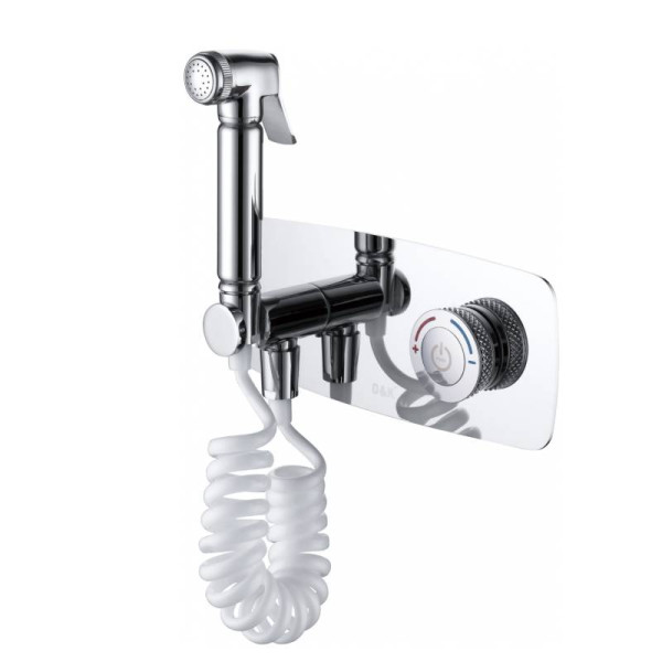 Смеситель для биде D&K Berlin.Freie с гигиеническим душем хром (DA1484501) Смеситель для биде D&K Berlin.Freie с гигиеническим душем хром (DA1484501)