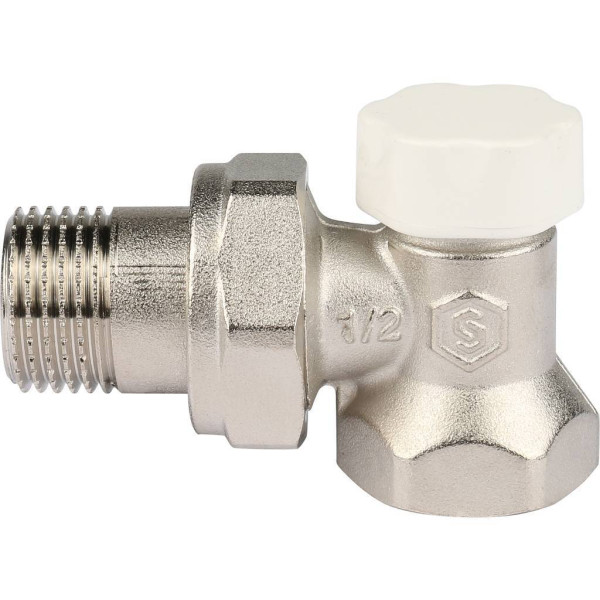 Клапан настроечный угловой 1/2" Stout SVL-1156-000015 Клапан настроечный угловой 1/2" Stout SVL-1156-000015