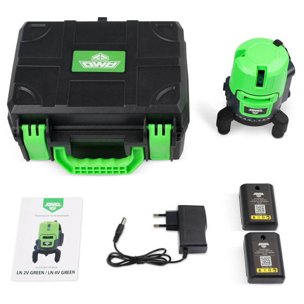 Уровень лазерный AMO LN 2V Green с зеленым лучом (854835) Уровень лазерный AMO LN 2V Green с зеленым лучом (854835)