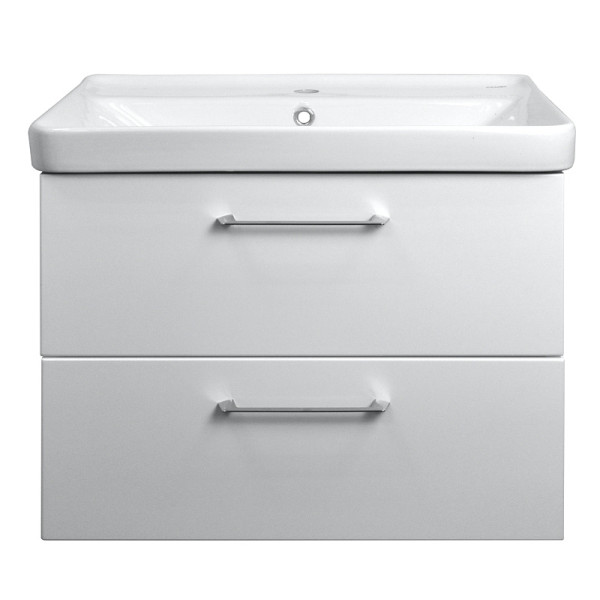 Тумба подвесная Azario с раковиной Ника 80 с раковиной Monte 80 (CS00080145)