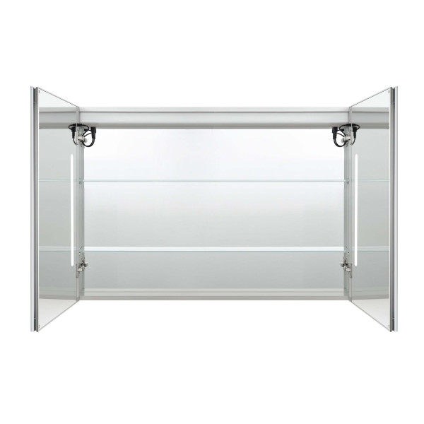 Шкаф зеркальный алюминиевый Aquatek с подсветкой 1000x700x133 антизапотевание (AQ7109-MLC) Шкаф зеркальный алюминиевый Aquatek с подсветкой 1000x700x133 антизапотевание (AQ7109-MLC)