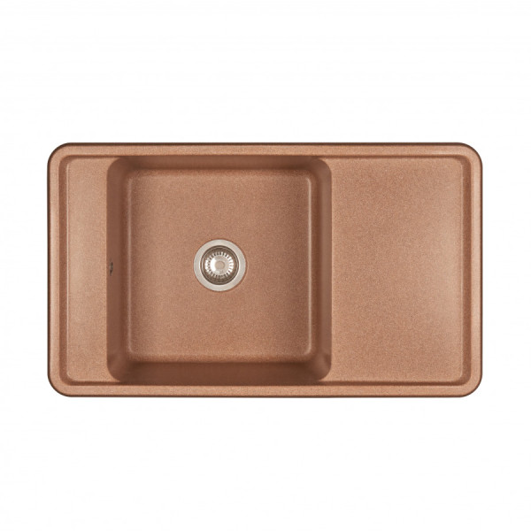 Мойка для кухни врезная Aquaton Беллис 510x870x250 терракот (1.A724.8.32B.S27.0)