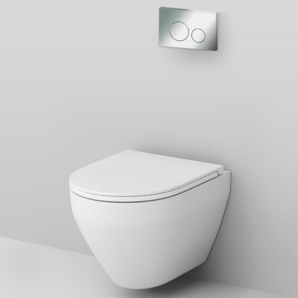 Комплект инсталляция с унитазом и клавишей AM.PM Spirit 2.0 (IS49051.701700) Комплект инсталляция с унитазом и клавишей AM.PM Spirit 2.0 (IS49051.701700)