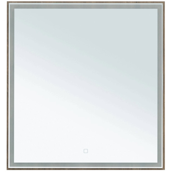 Зеркало с подсветкой Aquanet Nova Lite 75x80 дуб рустикальный (00249513)