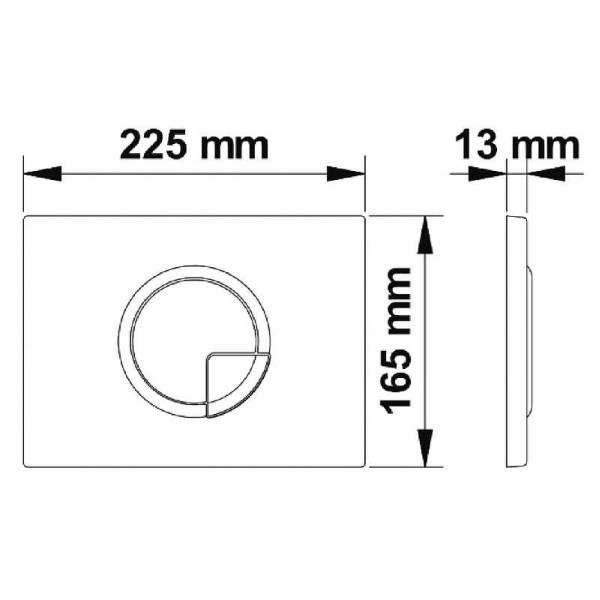 Инсталляция для подвесного унитаза Berges NOVUM R3 с клавишей (040223) хром глянец Инсталляция для подвесного унитаза Berges NOVUM R3 с клавишей (040223) хром глянец