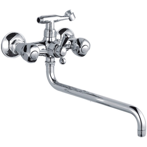 Смеситель для ванны и душа Ledeme с душевым гарнитуром (L2626-2) Смеситель для ванны и душа Ledeme с душевым гарнитуром (L2626-2)