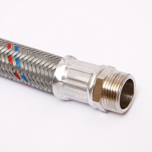 Подводка гибкая антивибрационная Uni-Fitt 1000 мм 1" НВ DN 25 оплётка из оцинкованной стали (504S4410) Подводка гибкая антивибрационная Uni-Fitt 1000 мм 1" НВ DN 25 оплётка из оцинкованной стали (504S4410)