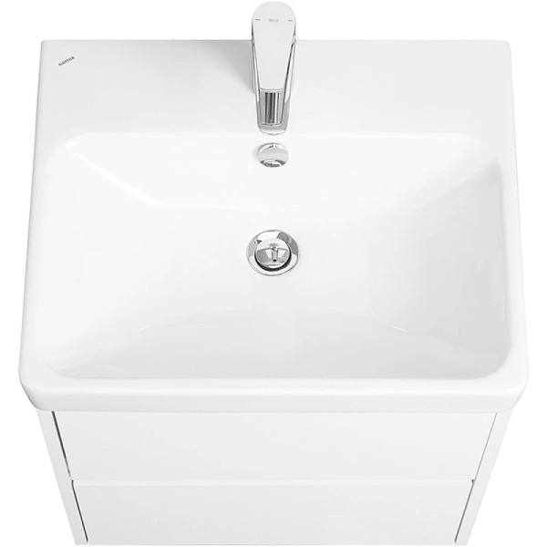 Тумба-умывальник Aquaton Сканди 55 Белый/1WH501620 Раковина Адриана 55 (1A2517K0SD010)