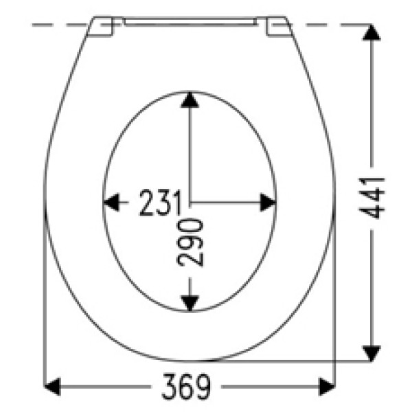 Сиденье для унитаза Haro Балтик (88A101B0302Y / 507415)