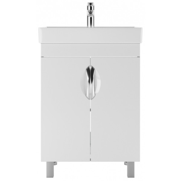 Тумба напольная Енисей 60 Стандарт без ящика Айсберг Домино (DA2404T) Тумба напольная Енисей 60 Стандарт без ящика Айсберг Домино (DA2404T)