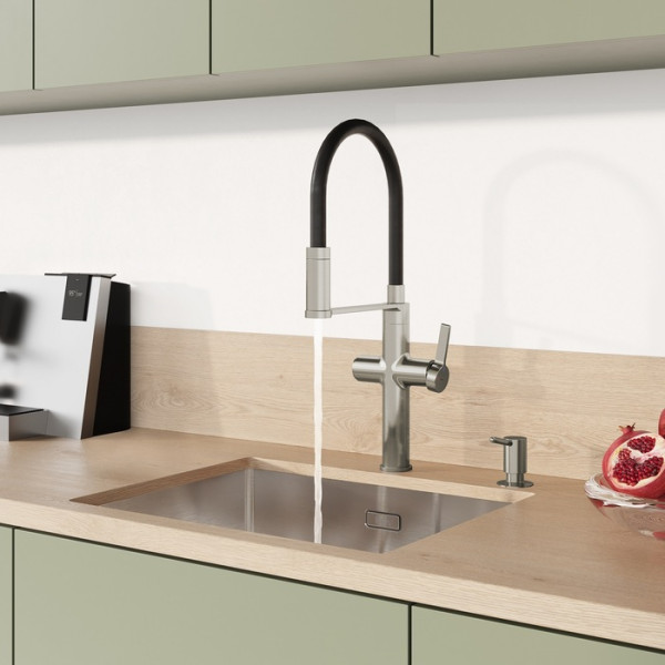 Смеситель для кухни Iddis Ikon С фильтром для питьевой воды хром (IKNBNFFi05) Смеситель для кухни Iddis Ikon С фильтром для питьевой воды хром (IKNBNFFi05)