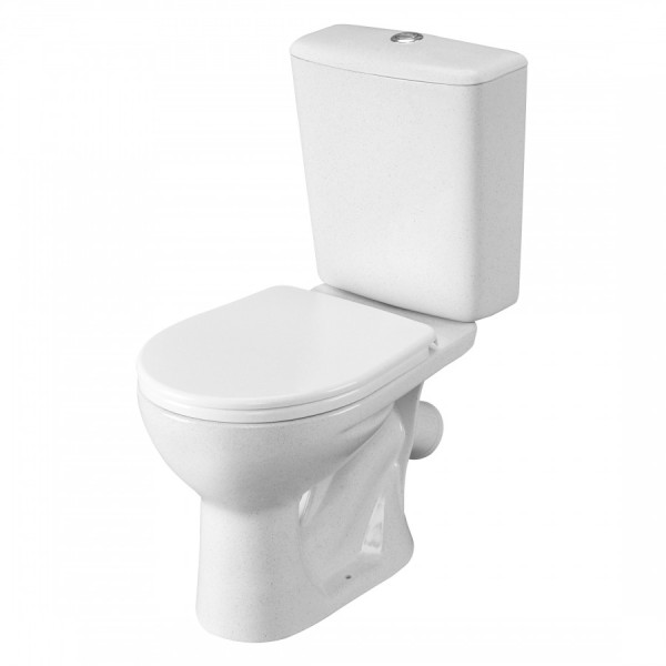 Унитаз-компакт Santeri Орион крап на белом 390x635x820 с сиденьем полипропилен крап на белом (1.P40.8.S01.00B.F)