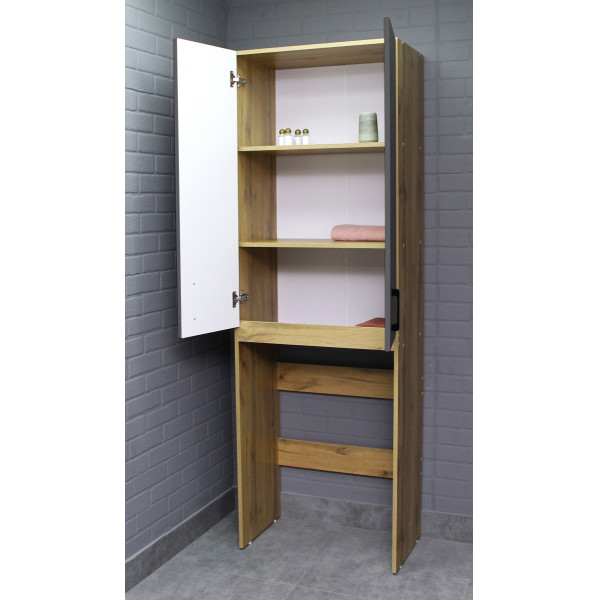 Шкаф над стиральной машиной 650 Craft (разобранный) Домино (DCr2219H) Шкаф над стиральной машиной 650 Craft (разобранный) Домино (DCr2219H)