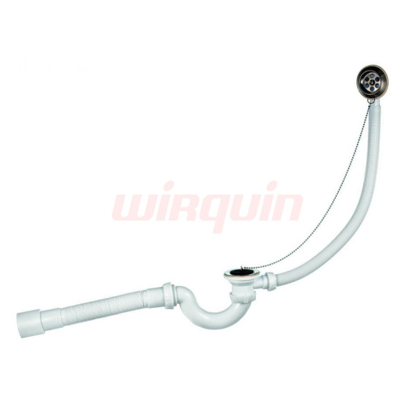 Обвязка для ванны с пробкой на цепочке 1 1/2"x40 SW1202 Wirquin (30718060) Обвязка для ванны с пробкой на цепочке 1 1/2"x40 SW1202 Wirquin (30718060)