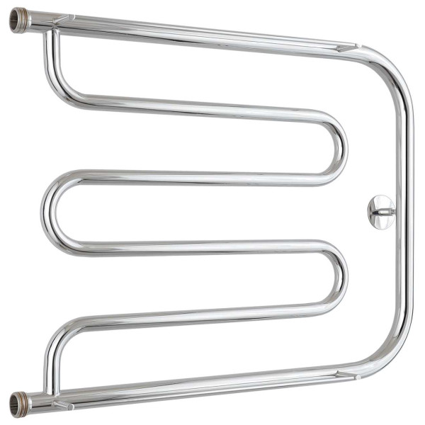 Полотенцесушитель водяной Стилье Тандем 2 полки 500х650 резьба-сгон 1 хром (00016-5065) Полотенцесушитель водяной Стилье Тандем 2 полки 500х650 резьба-сгон 1 хром (00016-5065)