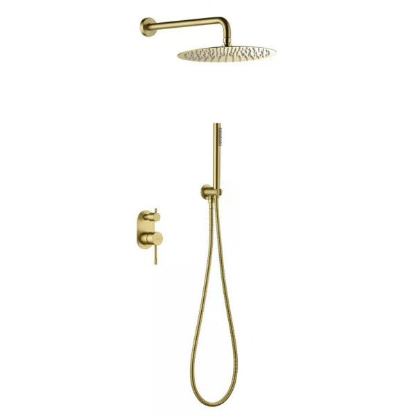Душевая система Boheme Uno MG (золото-матовый) (464-MG)