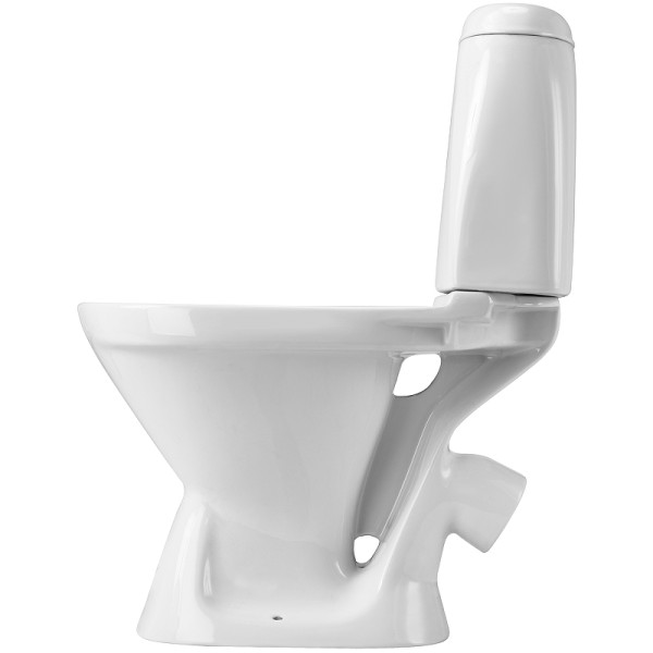 Унитаз-компакт Santek Римини арматура 2-реж., с сиденьем полипропилен белый (1WH501523)