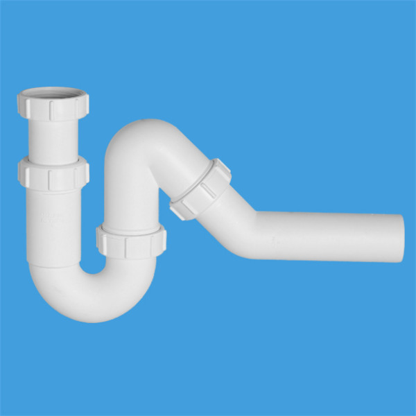 Сифон McAlpine 1 1/2"*40 мм трубный, без вент.клапана, с отв.трубой (MRSK12) Сифон McAlpine 1 1/2"*40 мм трубный, без вент.клапана, с отв.трубой (MRSK12)