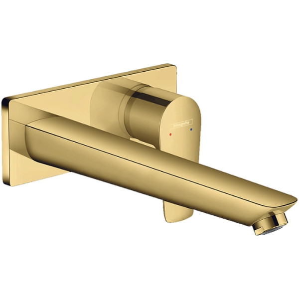 Смеситель для раковины Hansgrohe Talis E золотой (71734990)