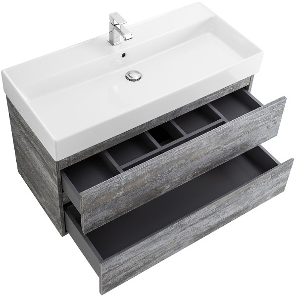 Тумба подвесная Cezares Molveno 46 80x50 Legno Grigio (MOLVENO 46-80-2C-SO-LG)