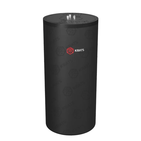 Бойлер косвенного нагрева Krats Comfort 350 напольный, черный (бак-в-баке) (BKNCB-350)