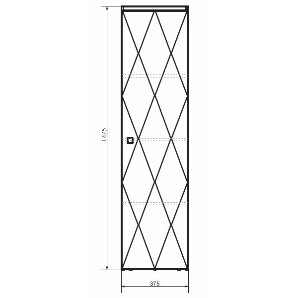 Пенал подвесной Comforty Осло 375x1475x315 бетон светлый матовый (00-00001219) Пенал подвесной Comforty Осло 375x1475x315 бетон светлый матовый (00-00001219)