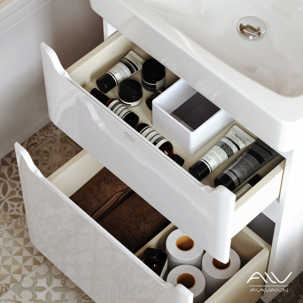 Тумба напольная Lana Alavann 60 (белая)