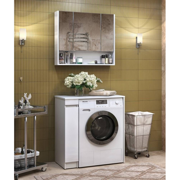 Тумба для стиральной машины с раковиной Vigo Optima Home 800x490x820 белая (tn.URB.20.1D) Тумба для стиральной машины с раковиной Vigo Optima Home 800x490x820 белая (tn.URB.20.1D)