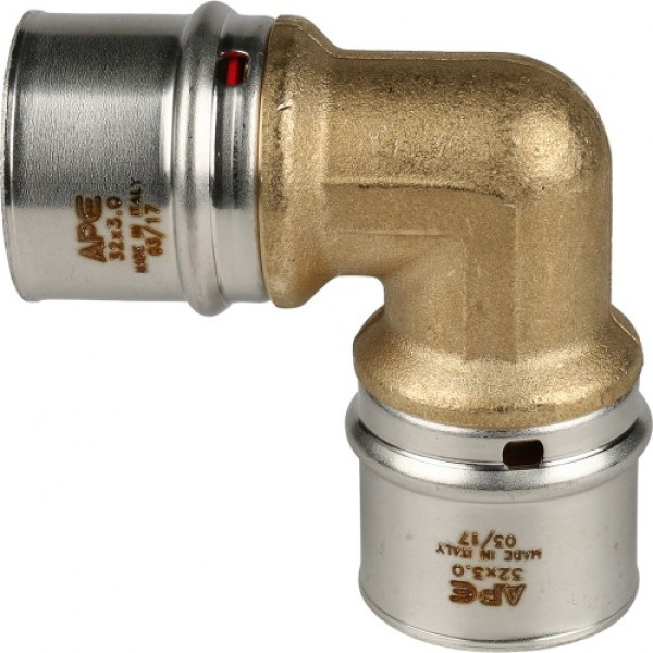 Соединение угловое 32*32 Stout (пресс) SFP-0009-003232