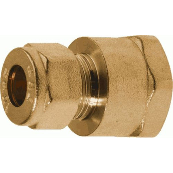 Соединение прямое 10*1/2"В TeRma (обжим, латунь) (06333) Соединение прямое 10*1/2"В TeRma (обжим, латунь) (06333)