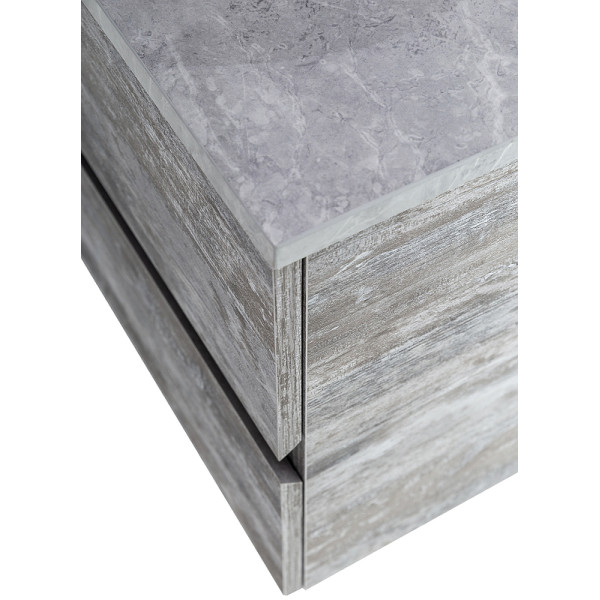 Тумба подвесная Cezares Molveno 46 80x50 Legno Grigio (MOLVENO 46-80-2C-SO-LG)