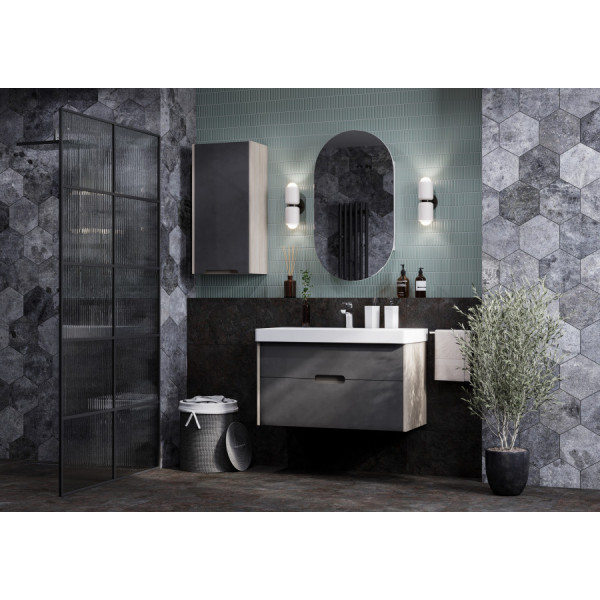 Тумба подвесная Aquaton Оливия 882x427x497 грей, дуб ойстер (1.A254.4.01O.LUG.0) Тумба подвесная Aquaton Оливия 882x427x497 грей, дуб ойстер (1.A254.4.01O.LUG.0)