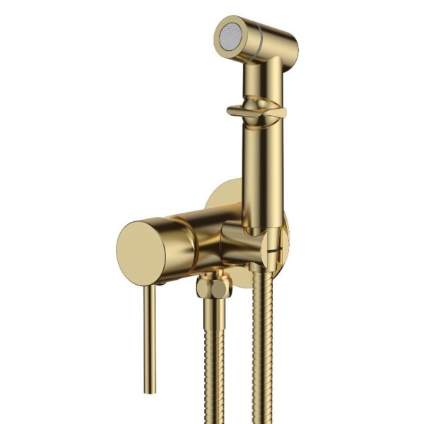 Смеситель с гигиеническим душем Esko Shanghai Gold золотой (SMHGold) Смеситель с гигиеническим душем Esko Shanghai Gold золотой (SMHGold)