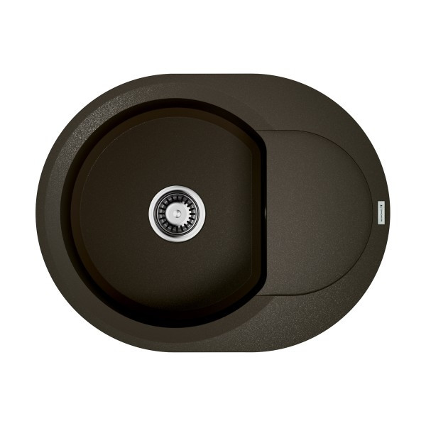 Мойка для кухни врезная Omoikiri Sakaime 60E-DC 600х470 темный шоколад (4993205) Мойка для кухни врезная Omoikiri Sakaime 60E-DC 600х470 темный шоколад (4993205)
