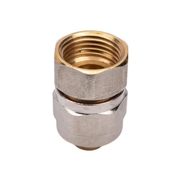 Соединение прямое 16*1/2"В Stout (обжим) SFS-0002-001216