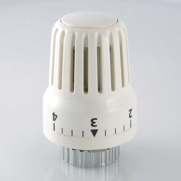 Головка термостатическая М30х1,5 Valtec VT.3000.0 (6,5-27,5°C, жидкостная, белая) (VT.3000.0.0)