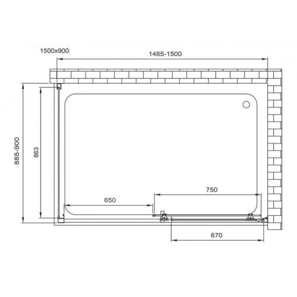 Душевой уголок Vincea Alpha VSR-3AL 1500х900x1900 стекло текстурное, профиль хром (VSR-3AL9015MT) Душевой уголок Vincea Alpha VSR-3AL 1500х900x1900 стекло текстурное, профиль хром (VSR-3AL9015MT)
