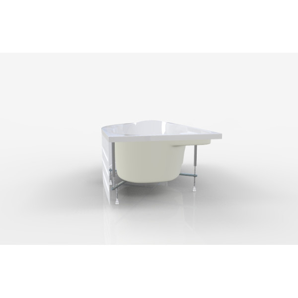 Ванна акриловая 1Marka Diana 160x100 правосторонняя белая (01ди1610п)