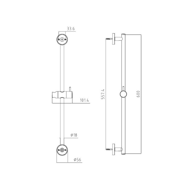 Гарнитур душевой Mofem Basic (275-0031-07)