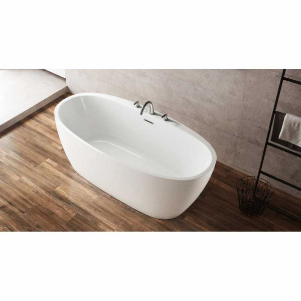 Ванна акриловая BelBagno 170x80 белая (BB409-170-80-W/NM)