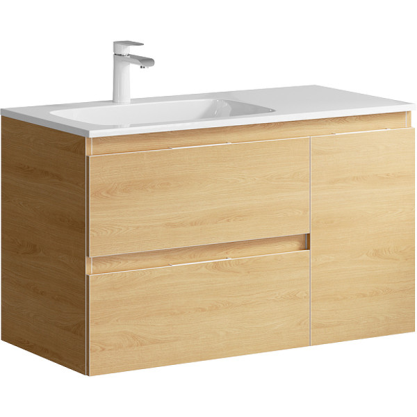 Тумба подвесная Aqwella Accent 914x450x558 дуб золотой (ACC0109LDZ)