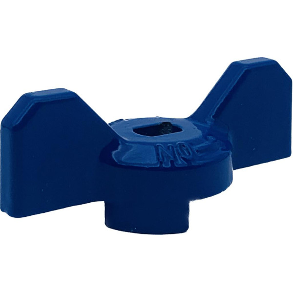 Ручка для шарового крана Tiemme 1/2" (синяя бабочка) (2090037) Ручка для шарового крана Tiemme 1/2" (синяя бабочка) (2090037)