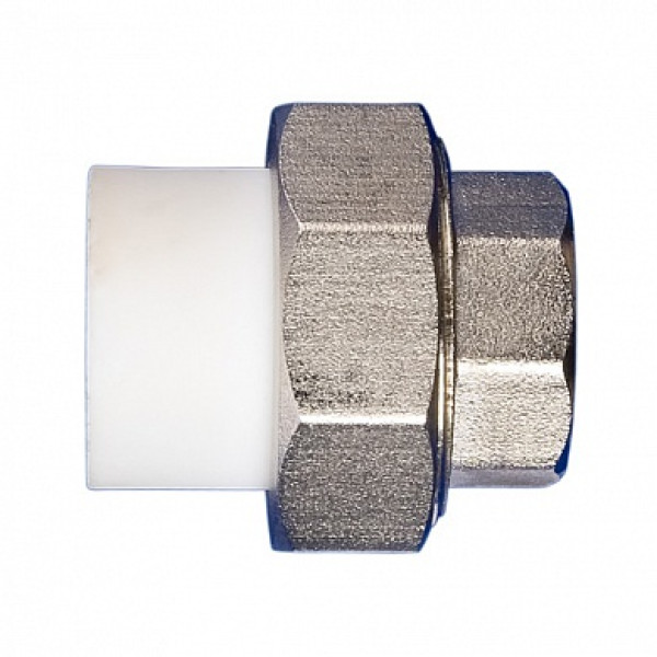 Сгон PP-RC 25x3/4"В MeerPlast латунь, белый (00000002510)