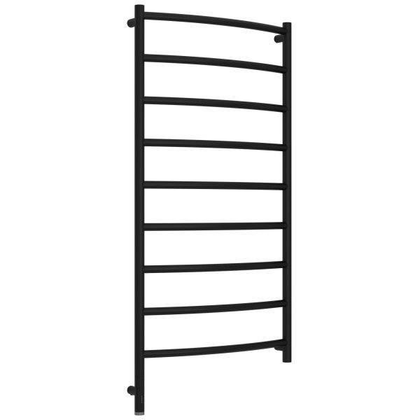 Полотенцесушитель электрический Сунержа Галант 3.1 1200x600 провод слева матовый чёрный (31-6000-1260)